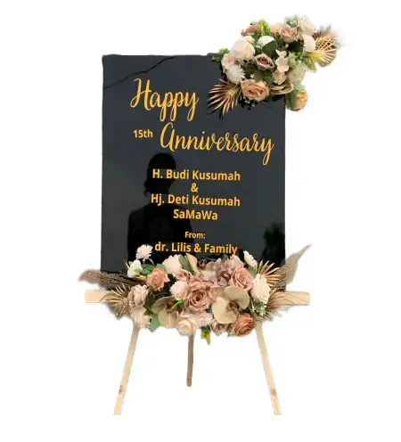 Papan Bunga Akrilik Rantau